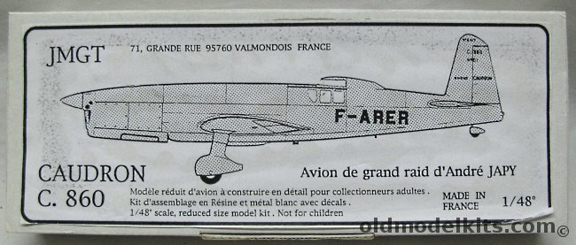 JGMT 1/48 Caudron C.860 (C860) plastic model kit